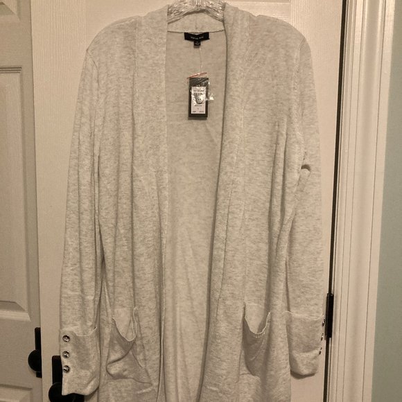 Verve Ami Sweaters - Verve Ami light weight long line cardigan sweater
